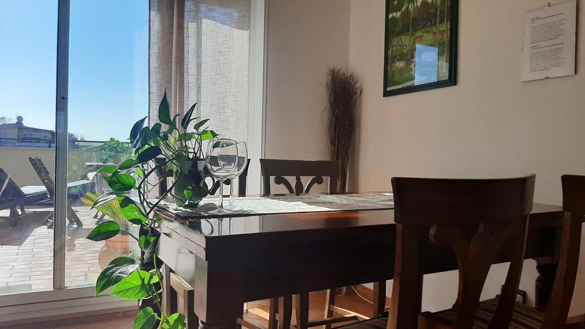 Ferienwohnung La Terrazza Sul Faro Fiumicino Exterior foto